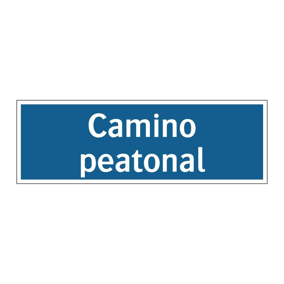 Camino peatonal