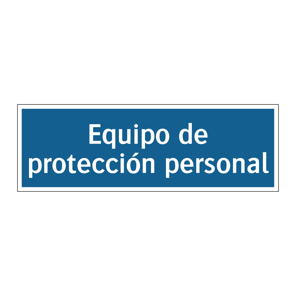 Equipo de protección personal