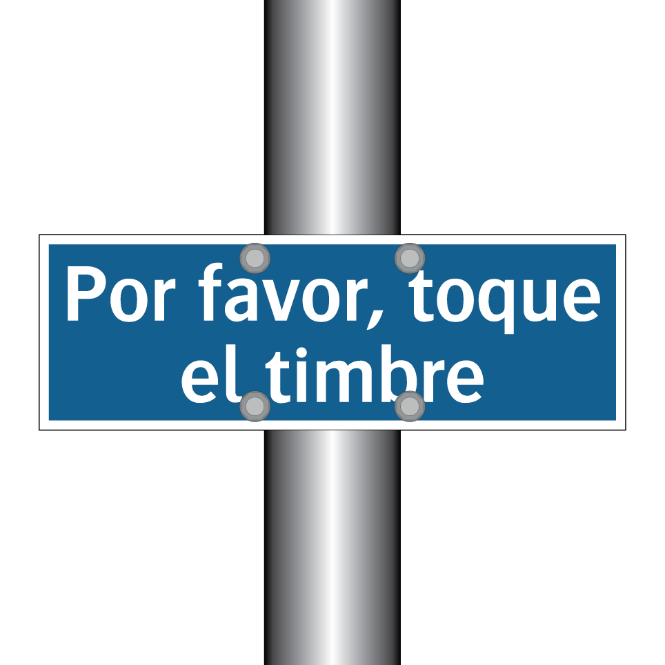 Por favor, toque el timbre