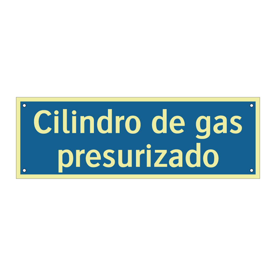 Cilindro de gas presurizado