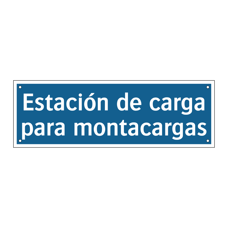Estación de carga para montacargas