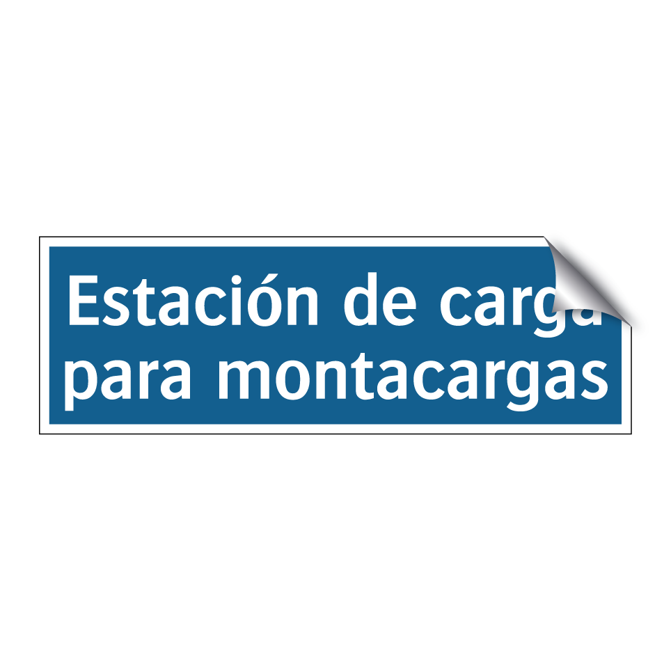 Estación de carga para montacargas