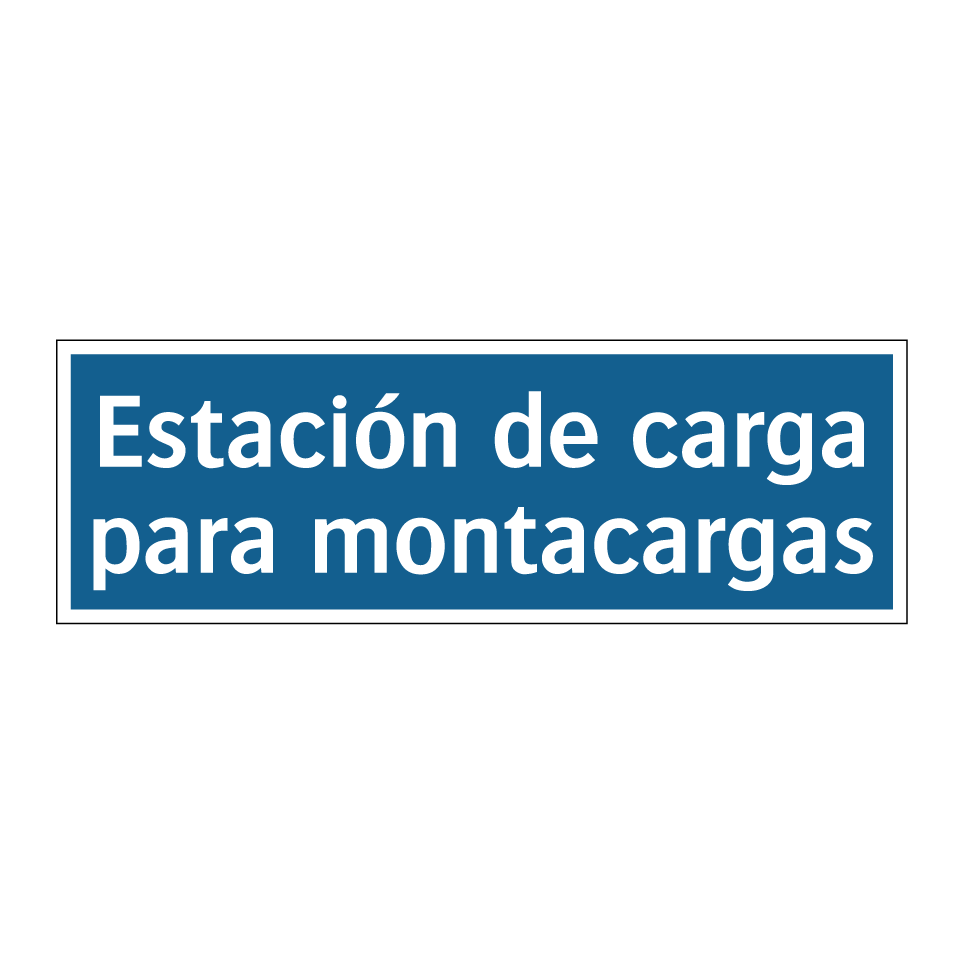 Estación de carga para montacargas