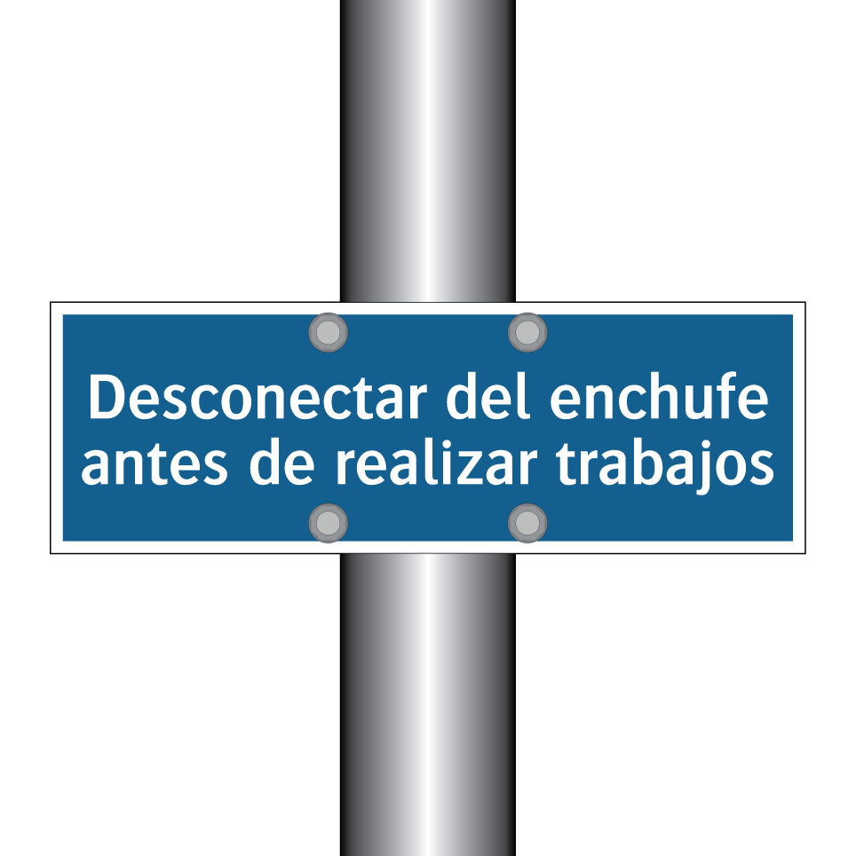 Desconectar del enchufe antes de realizar trabajos
