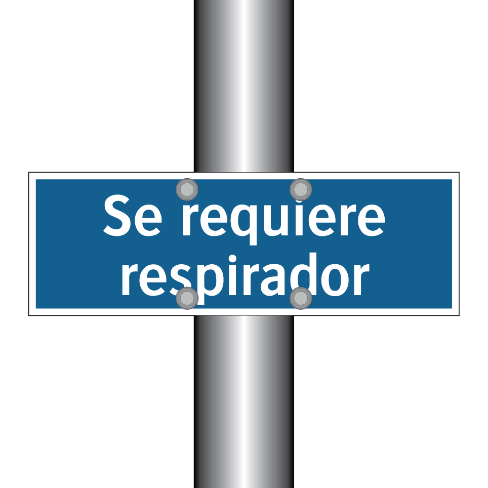 Se requiere respirador
