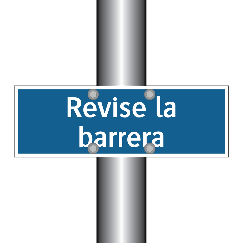 Revise la barrera