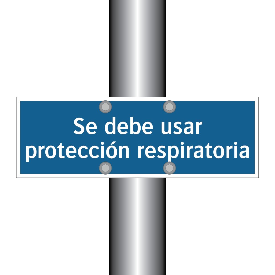 Se debe usar protección respiratoria