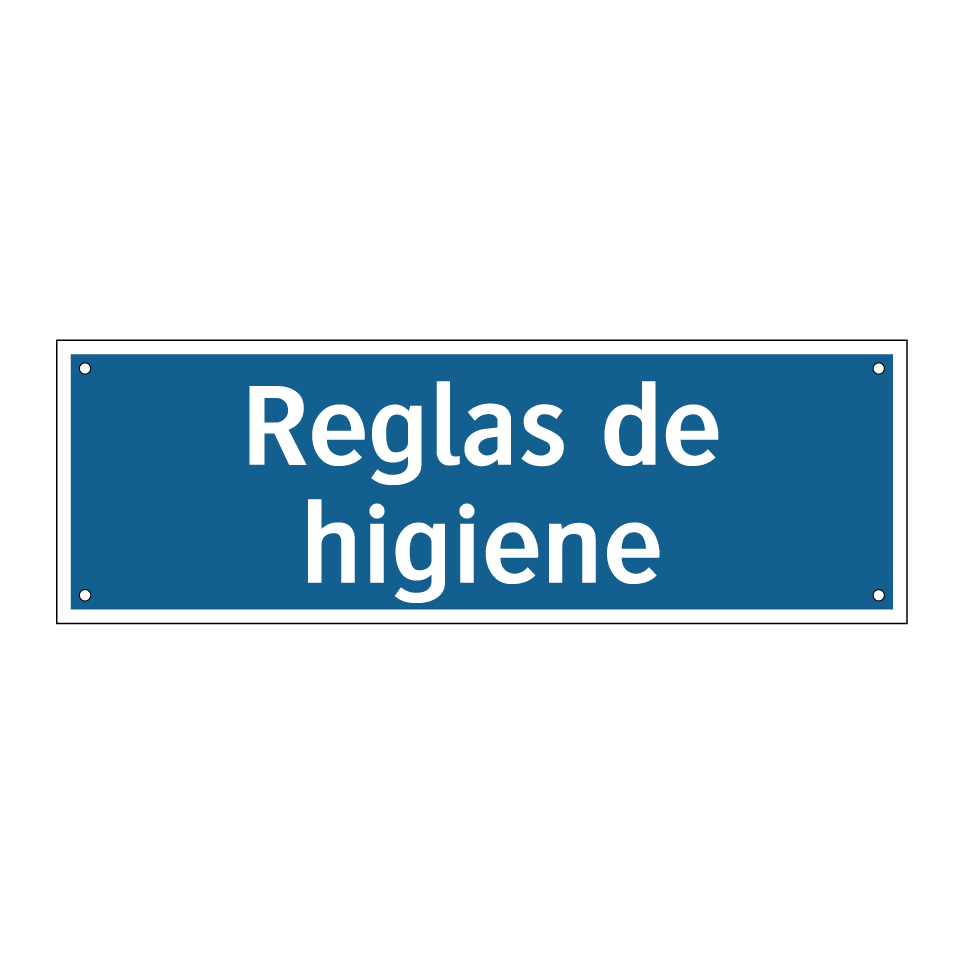 Reglas de higiene