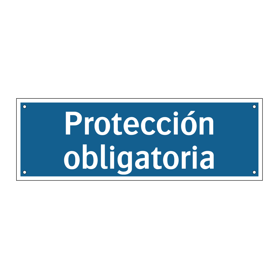 Protección obligatoria