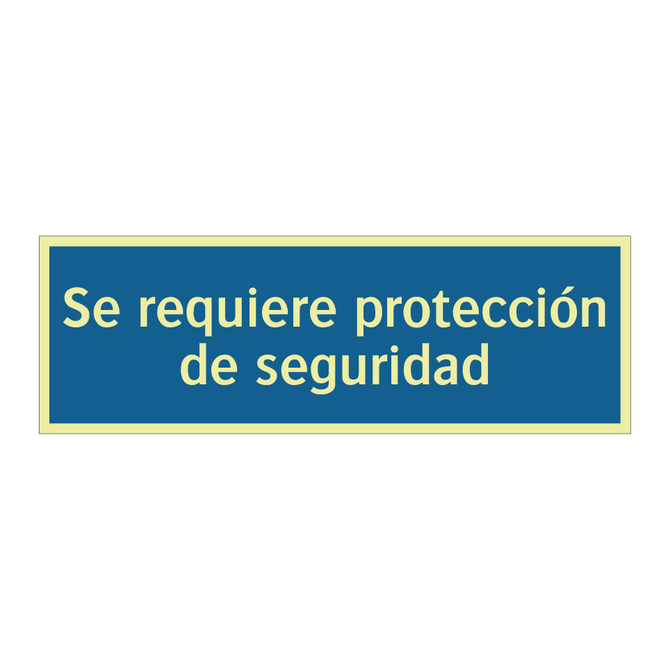 Se requiere protección de seguridad