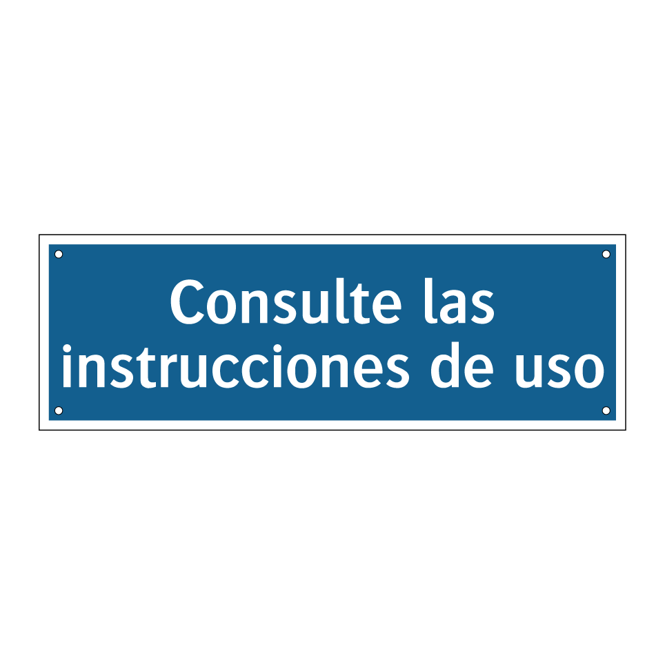 Consulte las instrucciones de uso