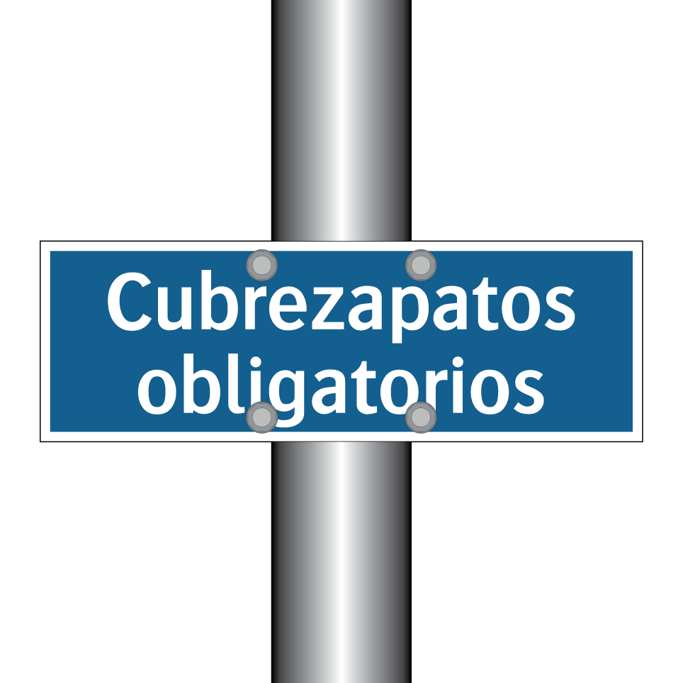 Cubrezapatos obligatorios