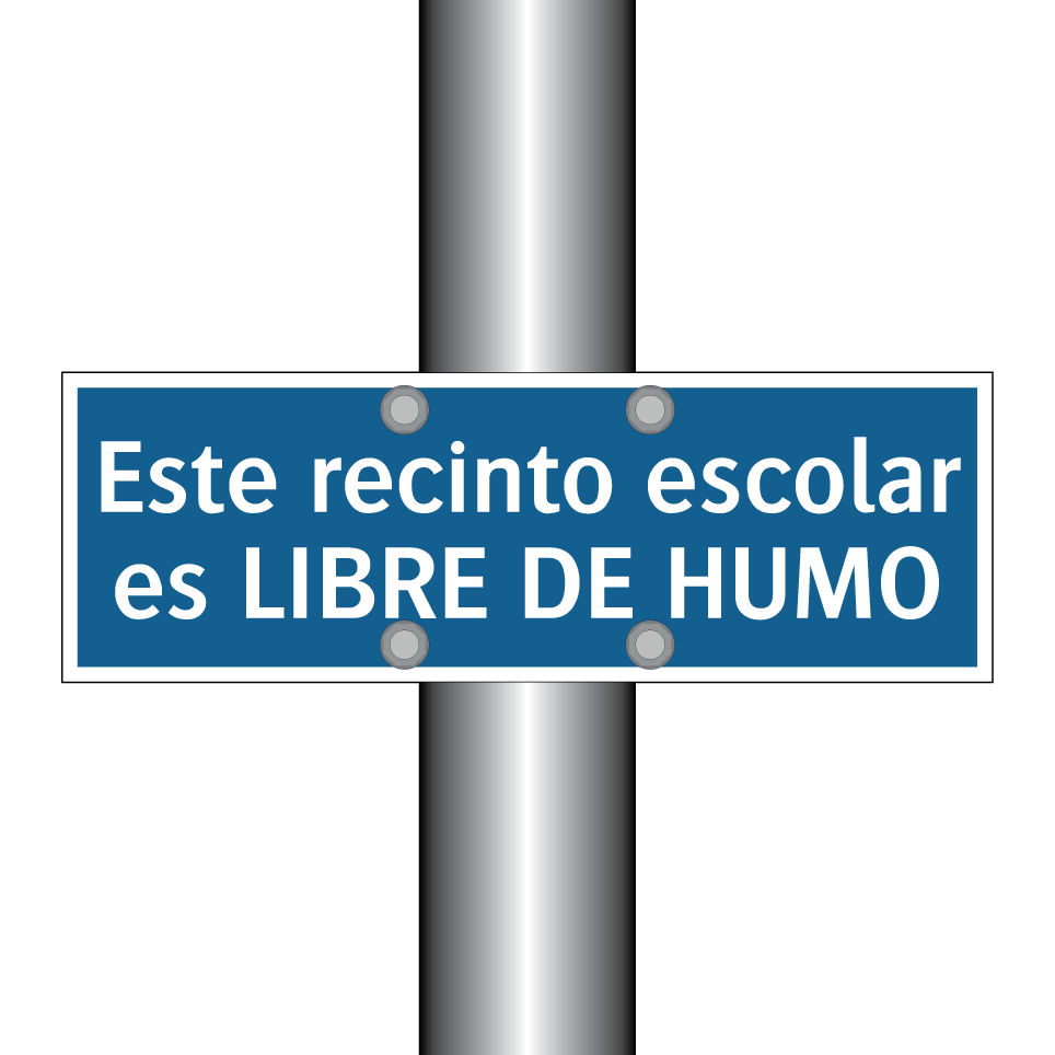 Este recinto escolar es LIBRE DE HUMO