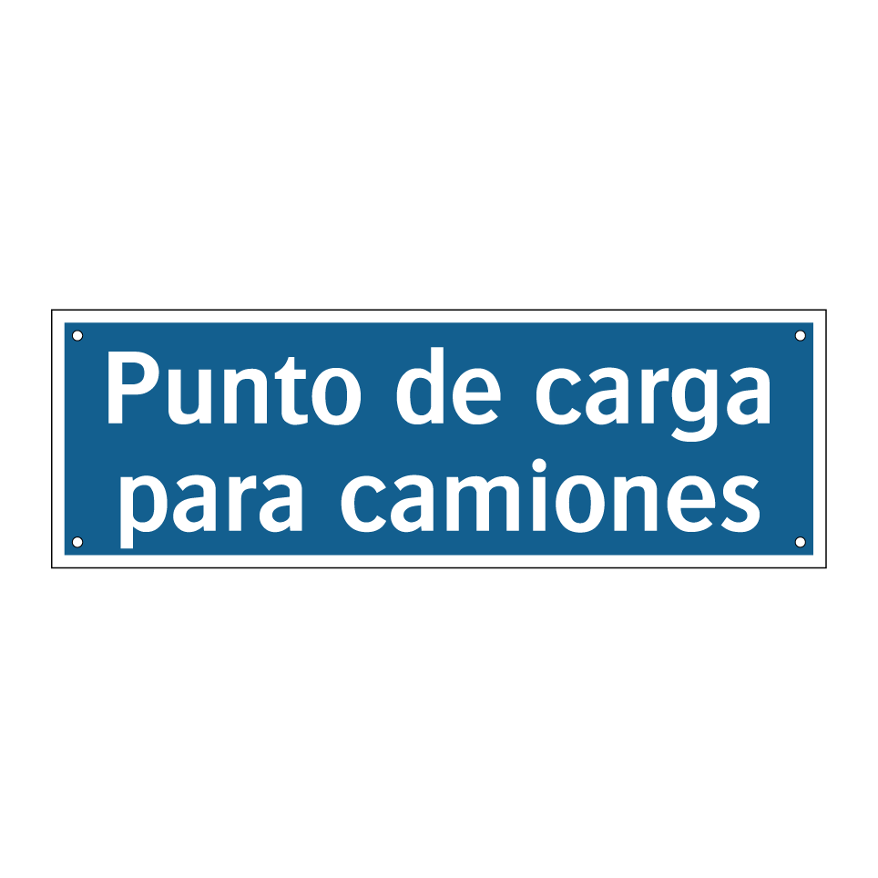 Punto de carga para camiones