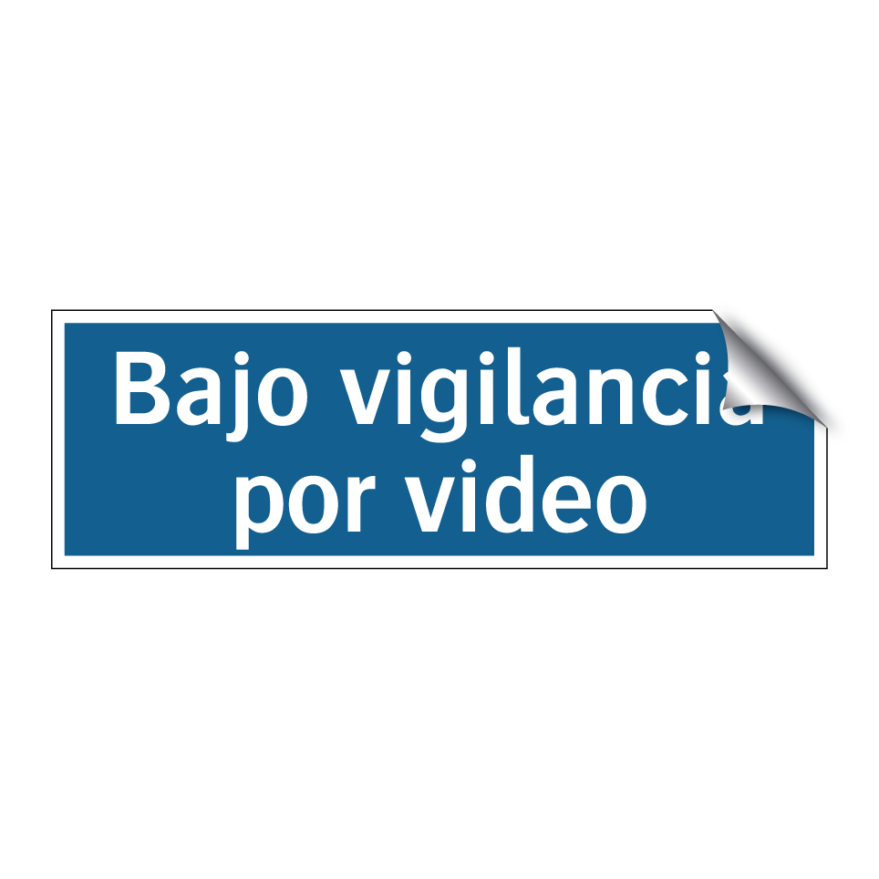 Bajo vigilancia por video