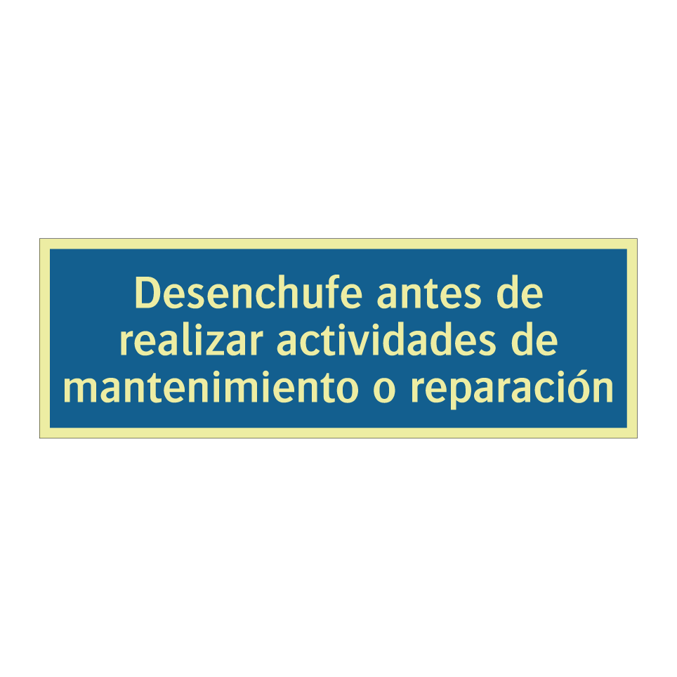 Desenchufe antes de realizar actividades de mantenimiento o reparación