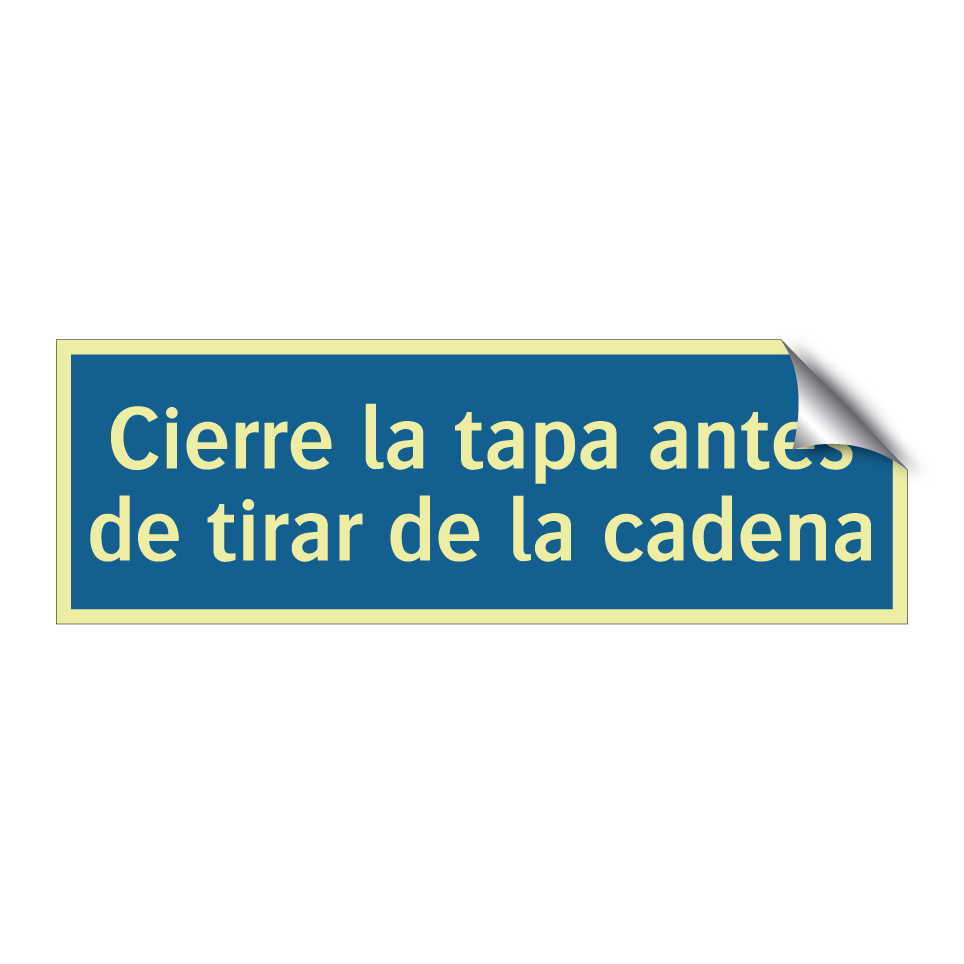 Cierre la tapa antes de tirar de la cadena