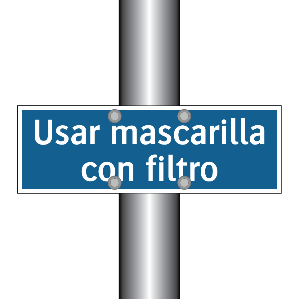 Usar mascarilla con filtro