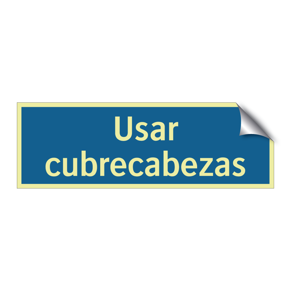 Usar cubrecabezas
