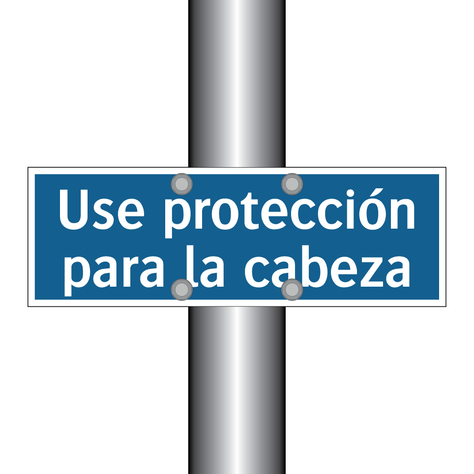 Use protección para la cabeza