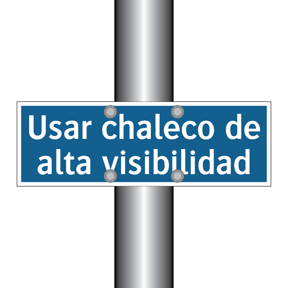 Usar chaleco de alta visibilidad