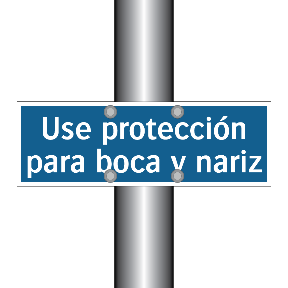 Use protección para boca y nariz