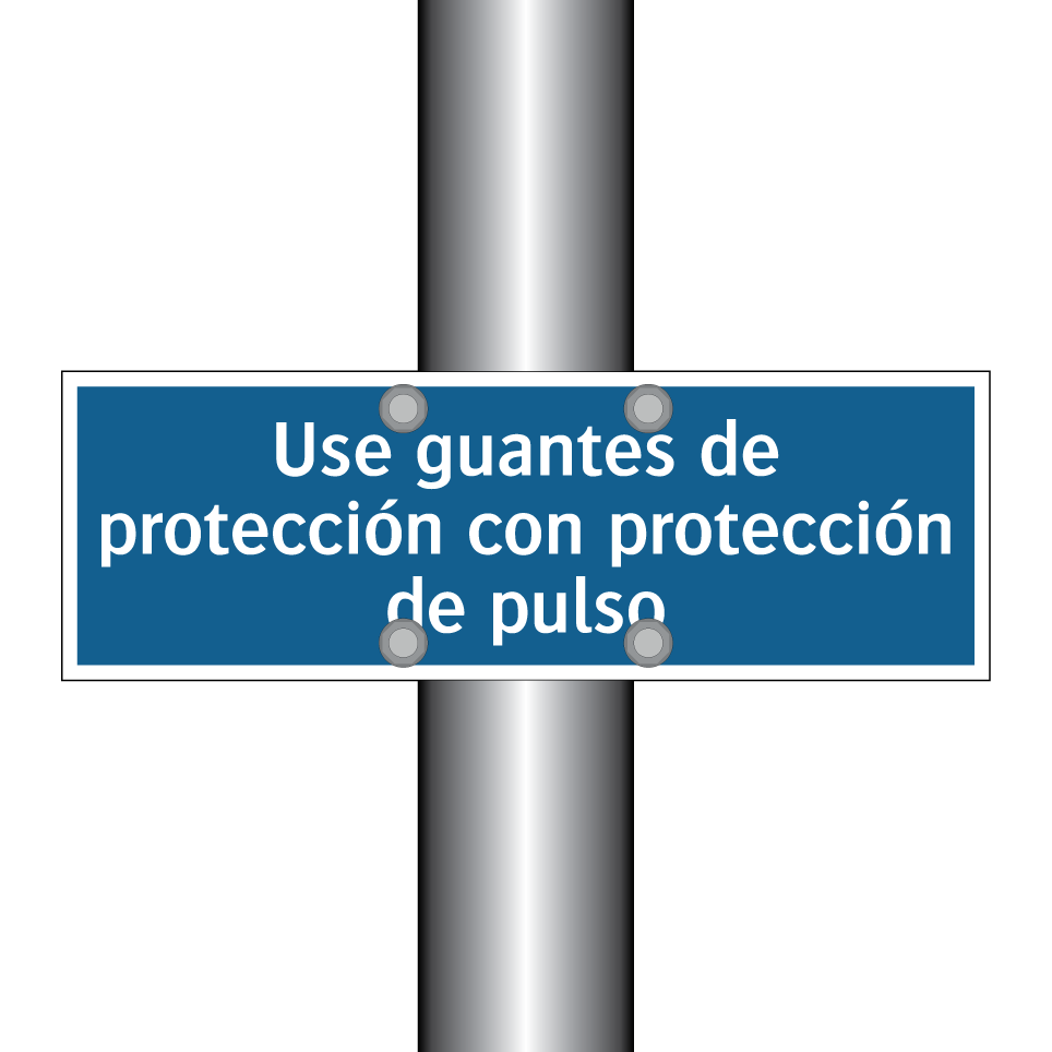 Use guantes de protección con protección de pulso