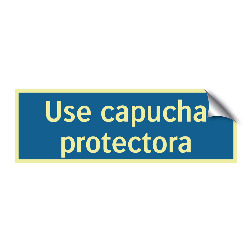 Use capucha protectora