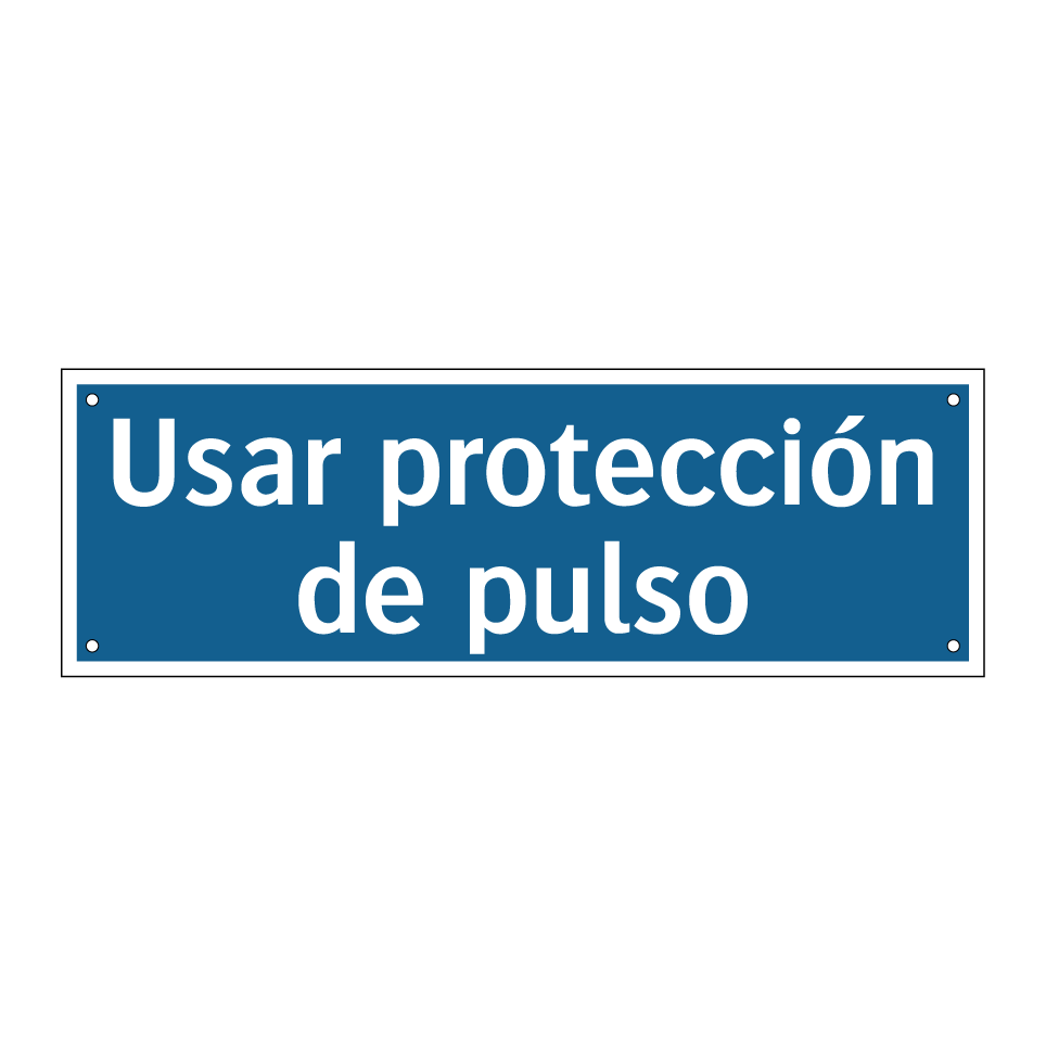 Usar protección de pulso