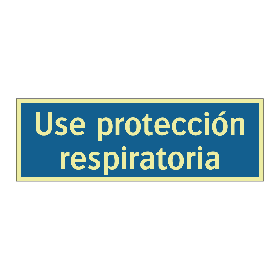 Use protección respiratoria