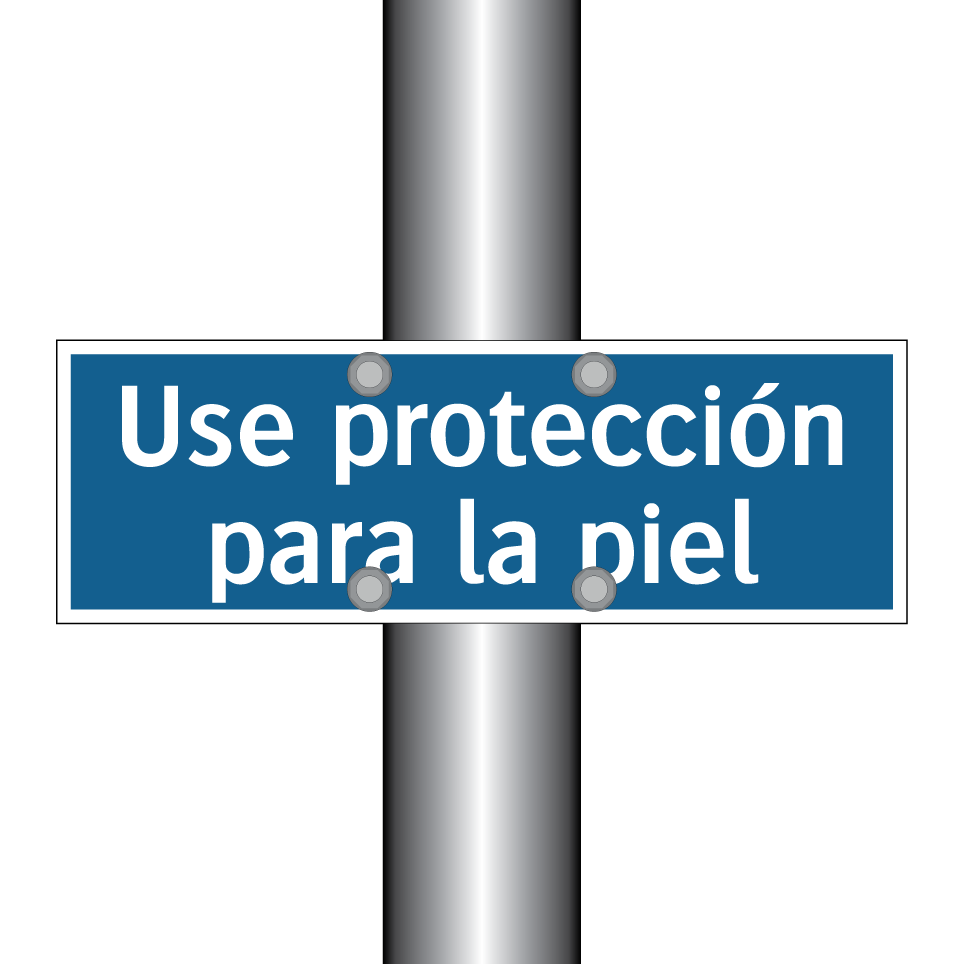 Use protección para la piel