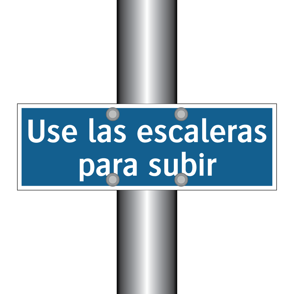 Use las escaleras para subir