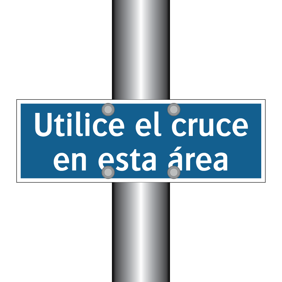 Utilice el cruce en esta área