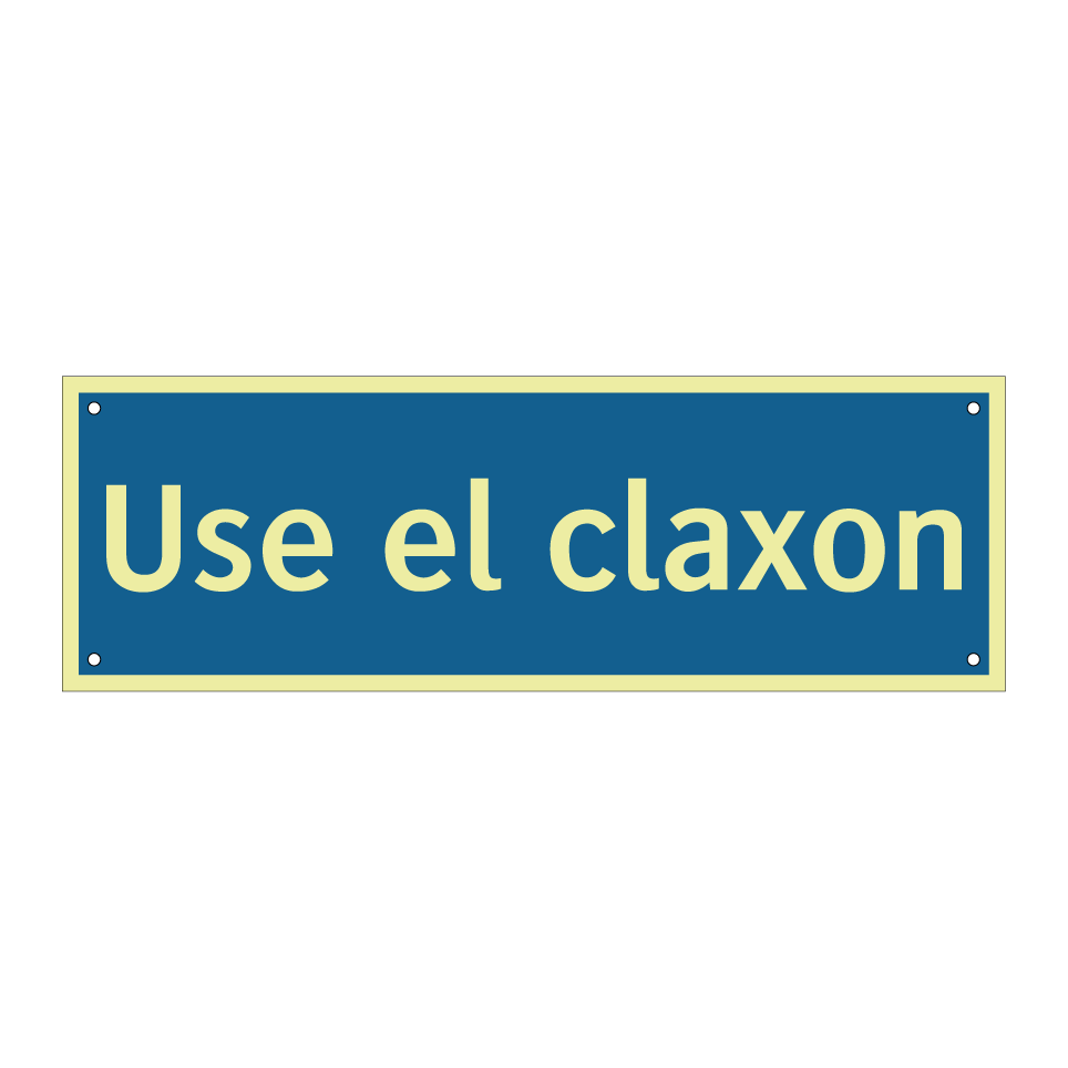 Use el claxon