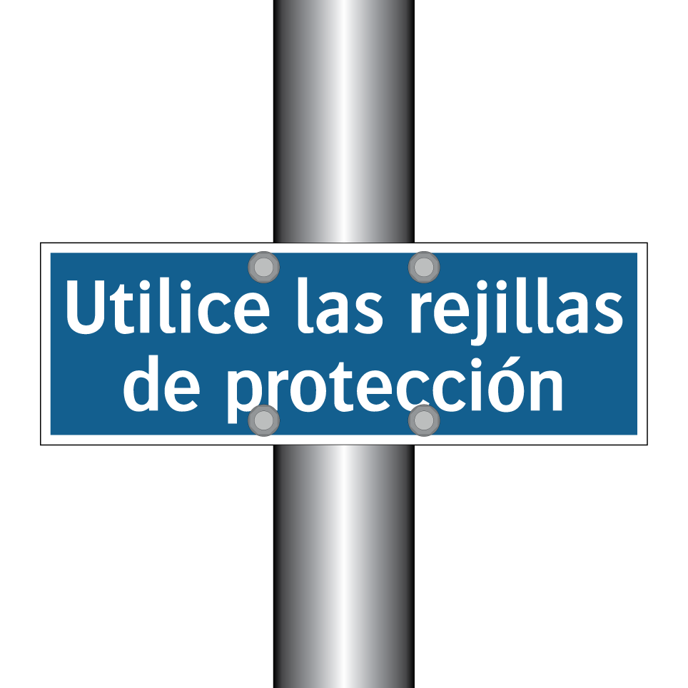 Utilice las rejillas de protección
