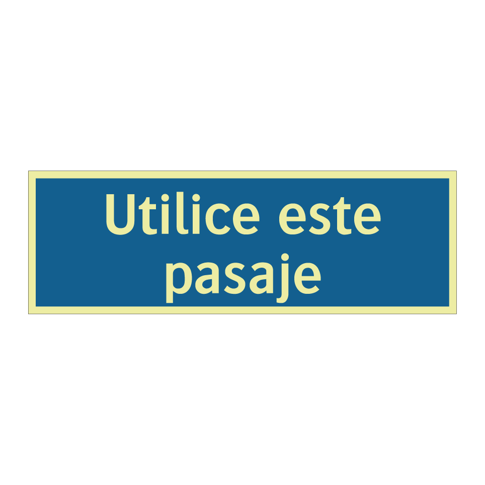 Utilice este pasaje
