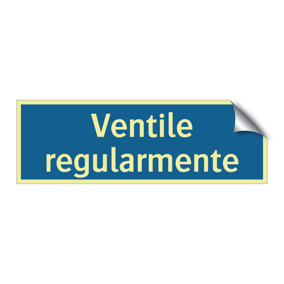 Ventile regularmente
