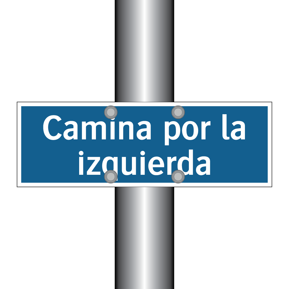 Camina por la izquierda