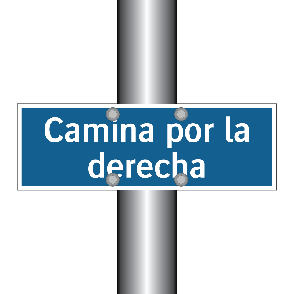 Camina por la derecha