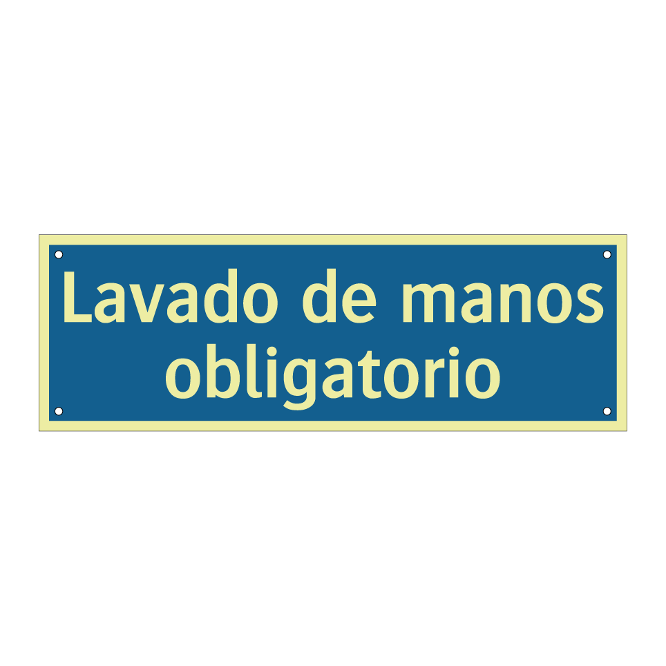 Lavado de manos obligatorio
