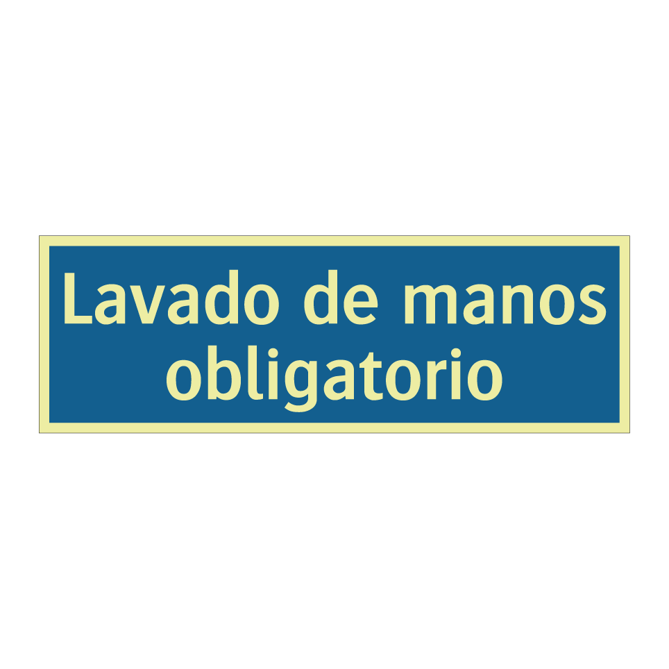 Lavado de manos obligatorio