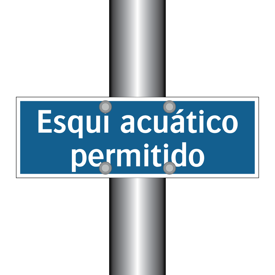 Esquí acuático permitido