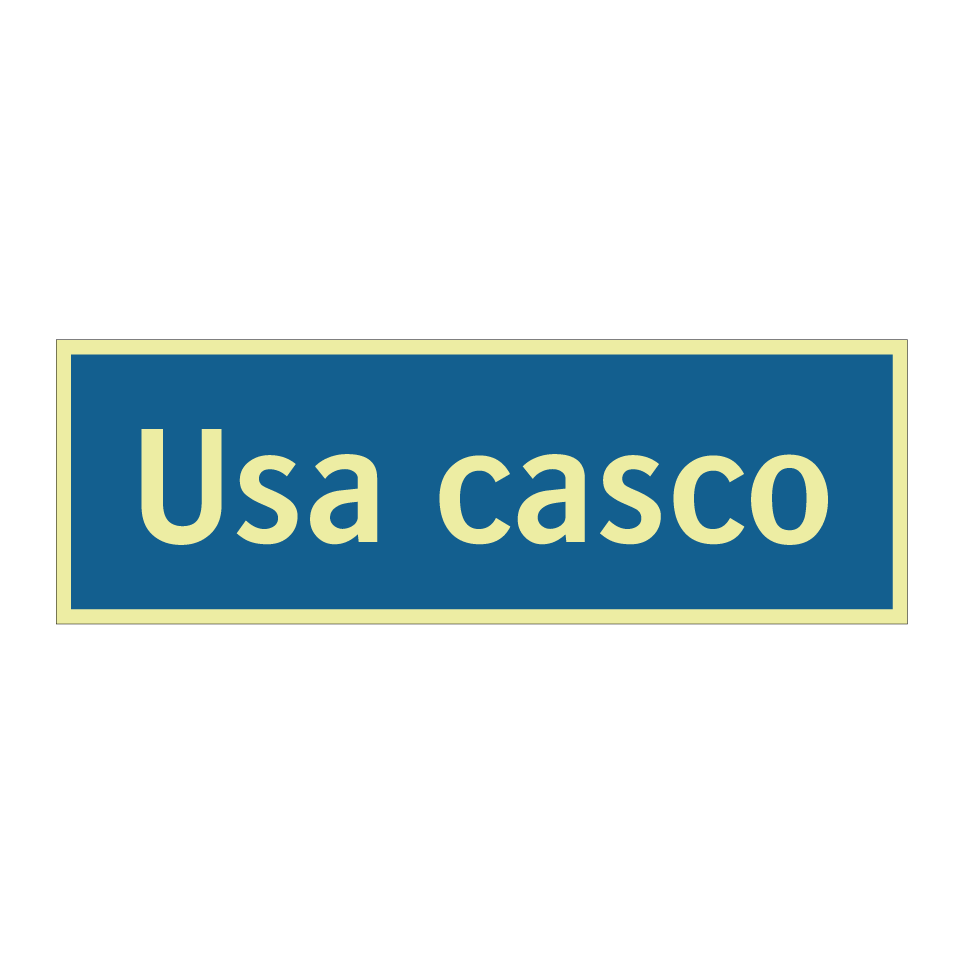 Usa casco