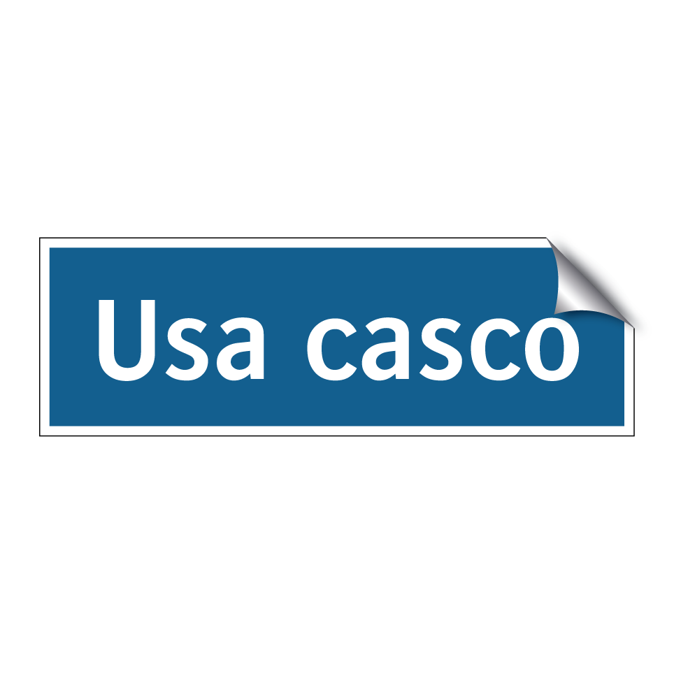 Usa casco