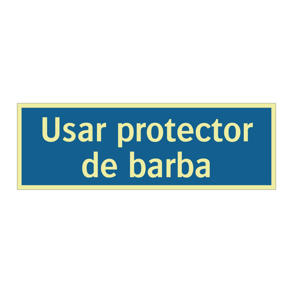 Usar protector de barba