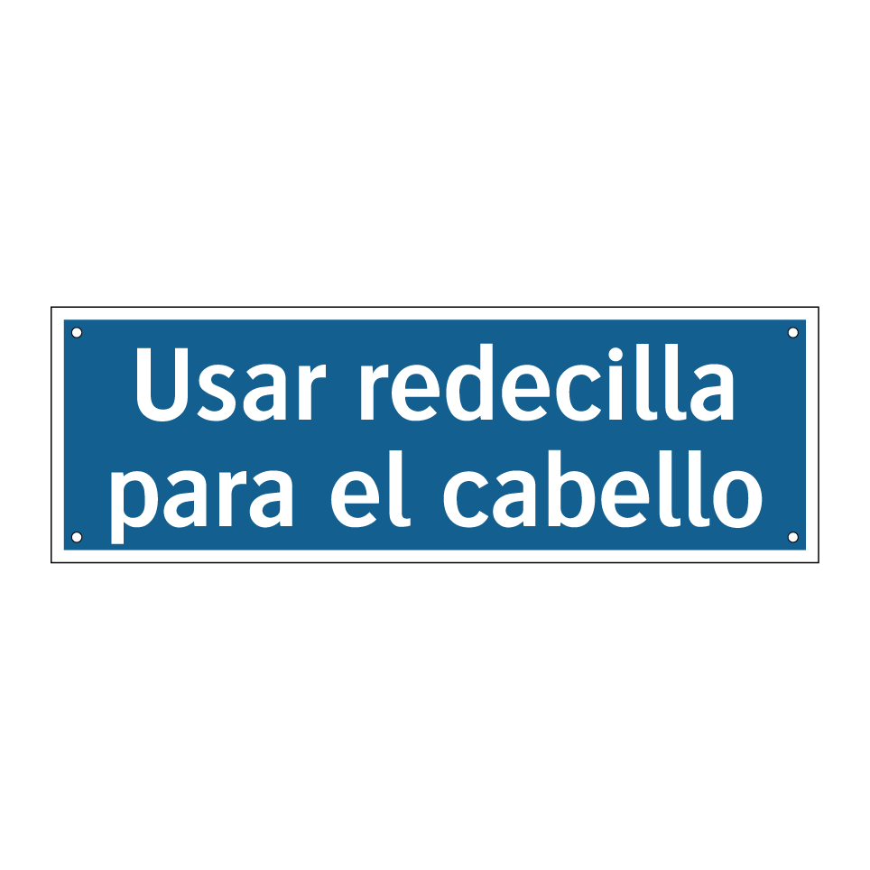 Usar redecilla para el cabello