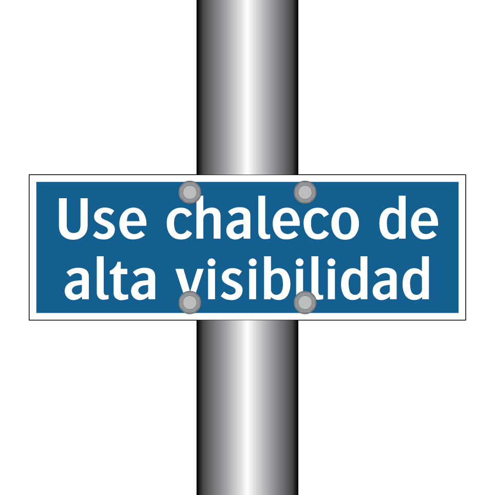 Use chaleco de alta visibilidad