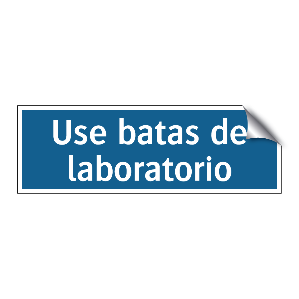 Use batas de laboratorio