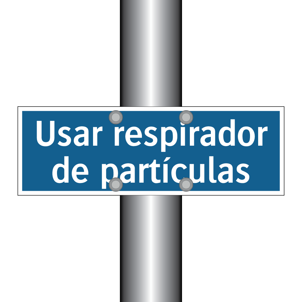Usar respirador de partículas