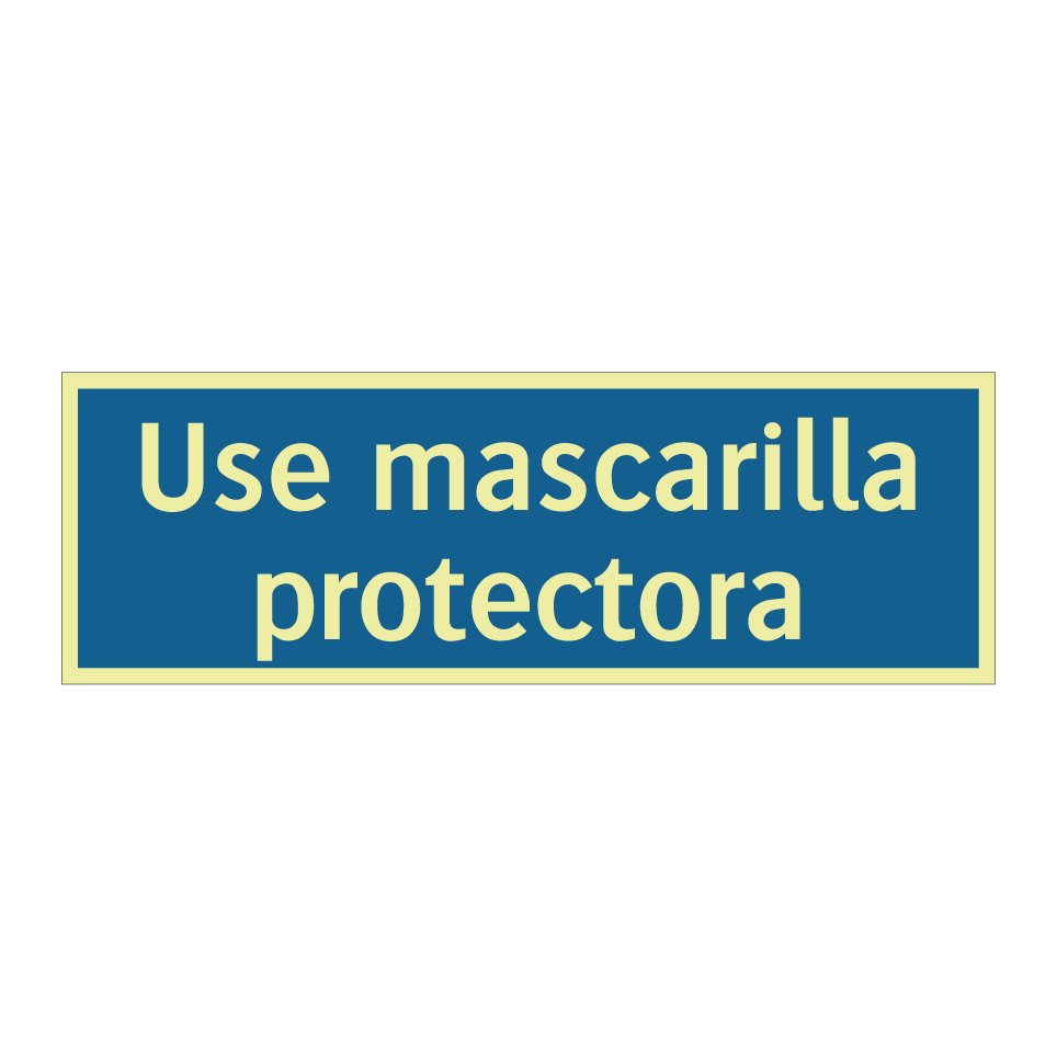 Use mascarilla protectora